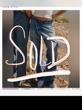 PARKE X DAILY DRILLS CROSSOVER JEANS NWOT